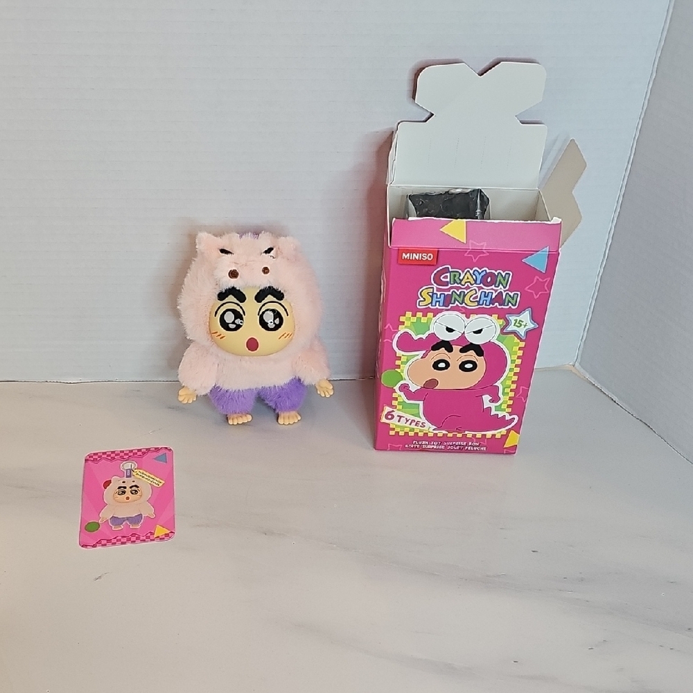Miniso Crayon Shinchan Plush Pendant